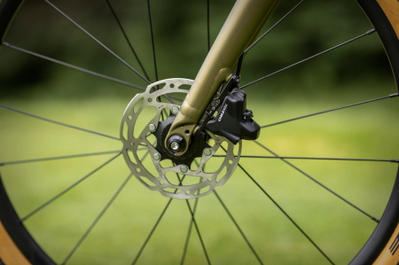 Bicicleta MTB-HT 24" SUPERIOR F.L.Y., cadru aluminiu 11", frane hidraulice, manete secventiale, 8 viteze, olive [5]