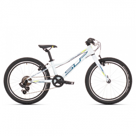 Import - Bicicleta Superior Racer XC 20 Gloss White/Blue/Neon Yellow