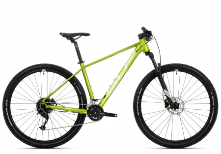 BICICLETE MTB-HT - Bicicleta MTB-HT 29" SUPERIOR XC 859, cadru aluminiu 20", manete secventiale, frane hidraulice, 18 viteze, metallic lime