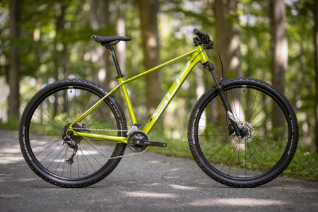 Bicicleta MTB-HT 29" SUPERIOR XC 859, cadru aluminiu 20", manete secventiale, frane hidraulice, 18 viteze, metallic lime [5]