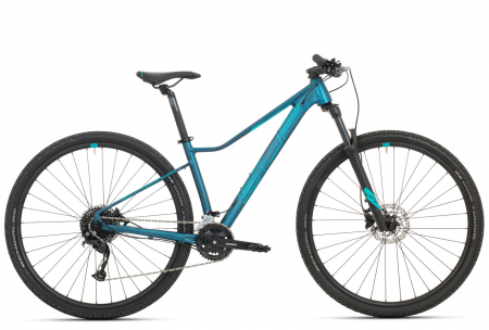 BICICLETE MOUNTAIN BIKE - Bicicleta MTB-HT 29" SUPERIOR XC 859W, cadru aluminiu 16", manete secventiale, frane hidraulice, 18 viteze, albastru petrol
