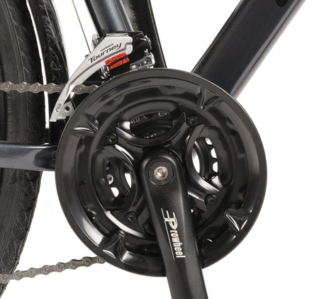 Bicicleta Trekking 28" CARPAT 700C, cadru aluminiu 18", manete secventiale, frane disc, 21 viteze [6]