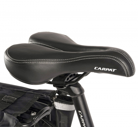 Bicicleta Trekking 28" CARPAT 700C, cadru aluminiu 18", manete secventiale, frane disc, 21 viteze [8]