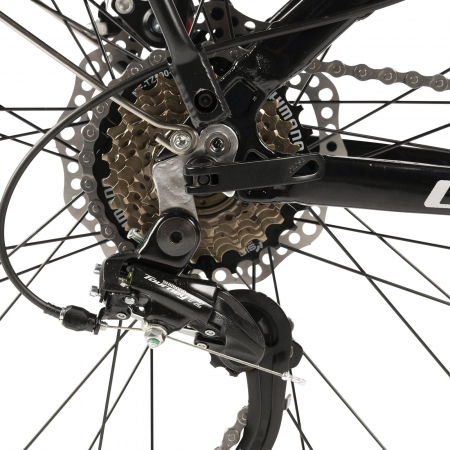 Bicicleta Trekking 28" CARPAT 700C, cadru aluminiu 18", manete secventiale, frane disc, 21 viteze [6]