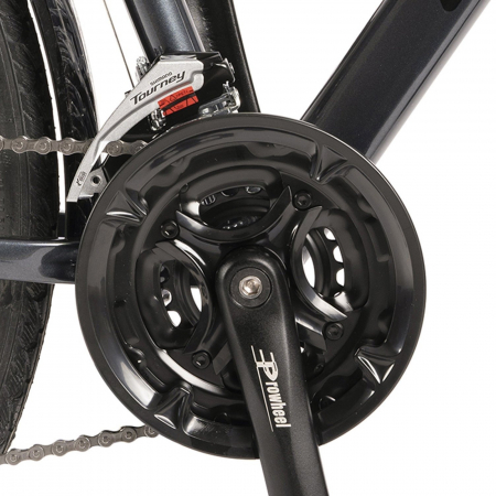 Bicicleta Trekking 28" CARPAT 700C, cadru aluminiu 18", manete secventiale, frane disc, 21 viteze [5]