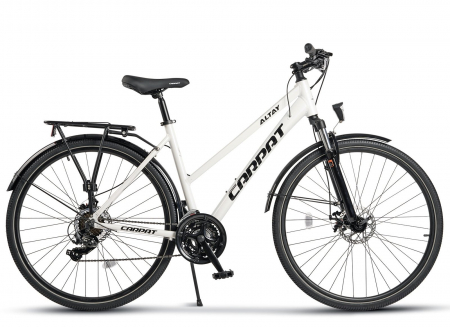 Bicicleta Trekking 28" CARPAT Altay, cadru aluminiu 18", manete secventiale, frane disc, 21 viteze [1]