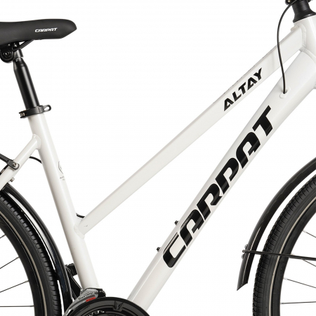 Bicicleta Trekking 28" CARPAT Altay, cadru aluminiu 18", manete secventiale, frane disc, 21 viteze [9]