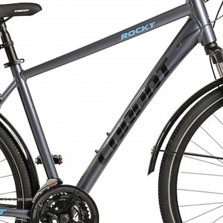 Bicicleta Trekking 28" CARPAT Rocky, cadru aluminiu 18", manete secventiale, frane disc, 21 viteze [10]