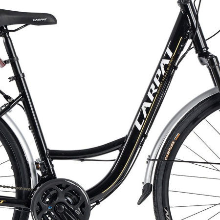 Bicicleta Trekking 28" CARPAT Smart, cadru otel 18", manete secventiale, frane disc, 21 viteze [12]