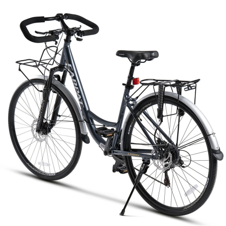 Bicicleta Trekking 28" CARPAT Smart, cadru otel 18", manete secventiale, frane disc, 21 viteze [2]