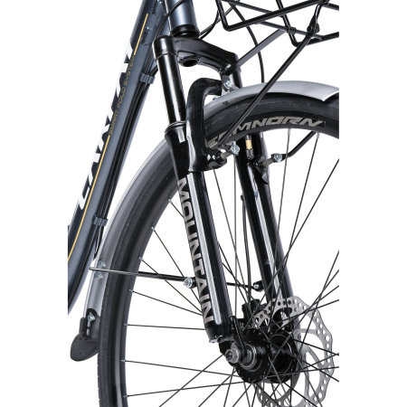 Bicicleta Trekking 28" CARPAT Smart, cadru otel 18", manete secventiale, frane disc, 21 viteze [3]