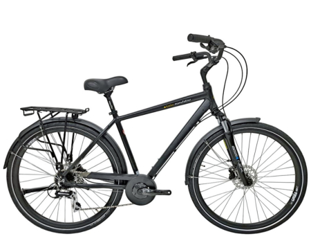 BICICLETE ORAS-TREKKING - Bicicleta oras 28" KREIDLER Kieler Man, cadru aluminiu, manete secventiale, frane hidraulice, 8 viteze, negru