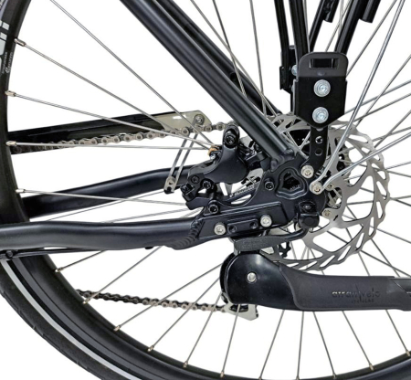 Bicicleta oras 28" KREIDLER Kieler Man, cadru aluminiu, manete secventiale, frane hidraulice, 8 viteze, negru [5]