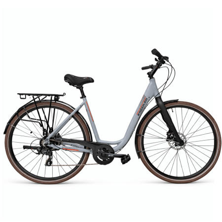 BICICLETE ORAS-TREKKING - Bicicleta Trekking Kreidler 52857 - 28 inch, M, Gri