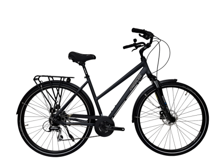 BICICLETE ORAS-TREKKING - Bicicleta Trekking Kreidler LD - 28 Inch, L, Negru