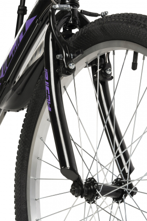 Bicicleta Trekking Rich R2430A 24", Negru/Fucsia [5]