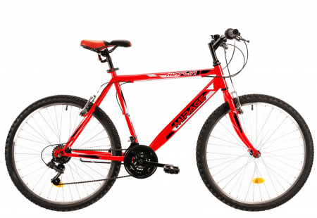 BICICLETE ORAS-TREKKING - Bicicleta Urban 26" DHS Mirage 2603, cadru otel, frane V-Brake, 18 viteze