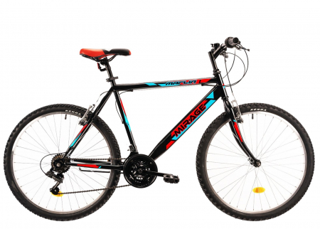 BICICLETE ORAS-TREKKING - Bicicleta Urban 26" DHS Mirage 2603, cadru otel, frane V-Brake, 18 viteze