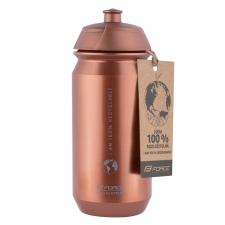 Bidon apa 0.5L FORCE Bio Earth, material biodegradabil [1]