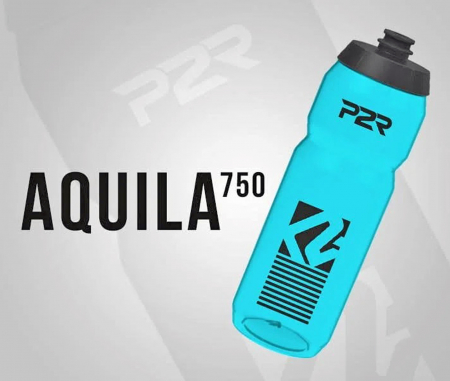 Bidon apa 0.75L P2R Aquila, albastru/negru [1]