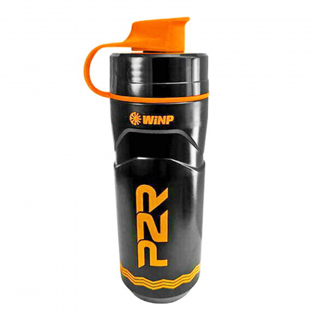 BIDONASE APA - Bidon apa 0.6L P2R Termica, negru/portocaliu