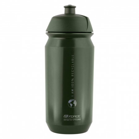 BIDONASE APA - Bidon apa 0.5L FORCE Bio Earth, verde/gri