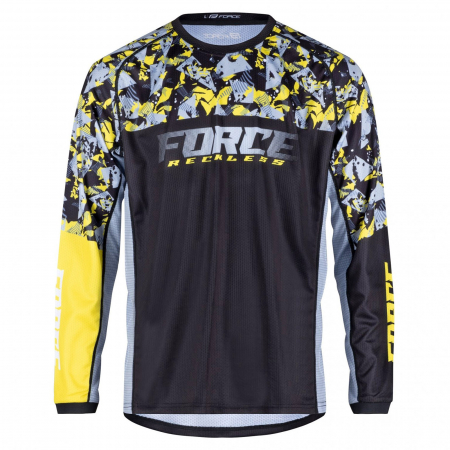 BLUZE CICLISM - Bluza ciclism maneca lunga FORCE Reckless