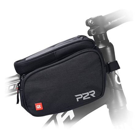 Borseta cadru 2.5L P2R Twinner, cu husa telefon, negru [2]