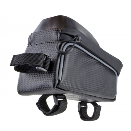 Borseta cadru 1L FORCE Clash cu compartiment telefon, neagra [1]