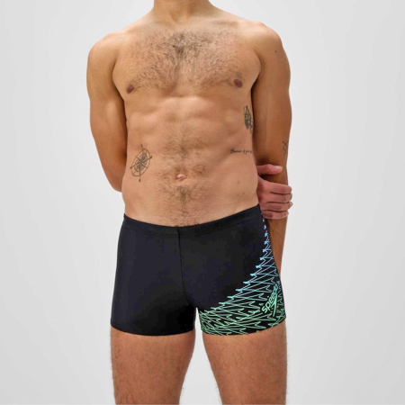 Boxeri inot barbati SPEEDO Medley EnduraFlex, Logo Aquashort, rezistenti la clor [1]