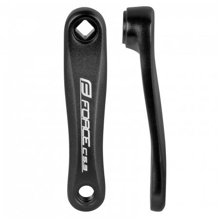 PEDALIERE - Brat pedalier stanga FORCE C5.3, aluminiu, lungime 140 mm, negru