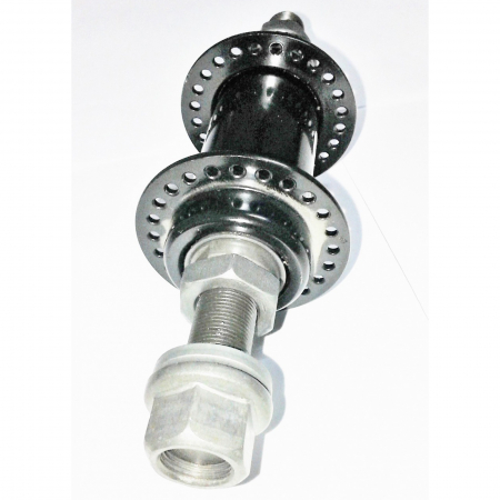 Butuc fata BMX DHS 2005A, otel, 48H, frana U-Brake, negru [1]