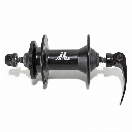 BUTUCI - Butuc fata JOYTECH D761DSE, aluminiu, 32H, frana disc, ax QR5-R270, negru