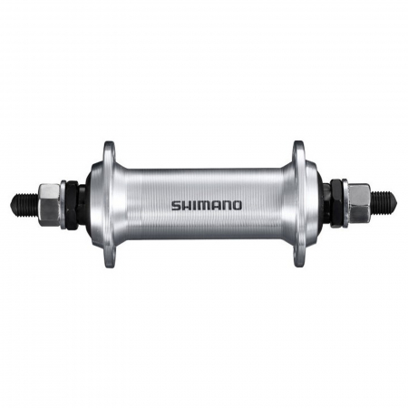 BUTUCI - Butuc fata SHIMANO Tourney TX-500-DS, aluminiu, 36H, frana V-Brake, argintiu