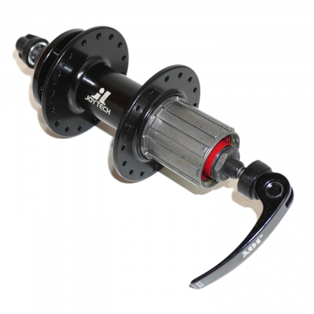 Butuc spate JOYTECH D762TSE, aluminiu, 32H, frana disc, ax QR5-R270, 7/10 viteze, negru [2]