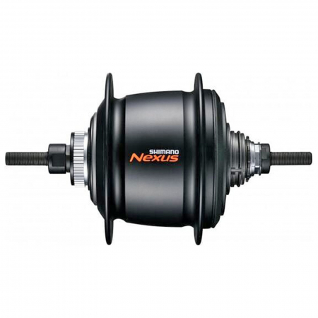 BUTUCI - Butuc spate SHIMANO Nexus SG-C6001-8D, aluminiu, 36H, frana disc CenterLock, 8 viteze, negru