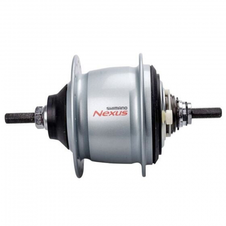 BUTUCI - Butuc spate SHIMANO Nexus SG-C6001-8V, aluminiu, 36H, frana V-Brake, 8 viteze, argintiu