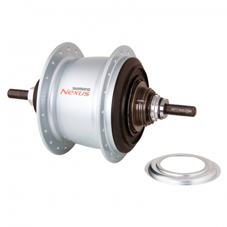 Butuc spate SHIMANO Nexus SGC600, aluminiu, 36H, frana roller-brake, 8 viteze, argintiu [1]