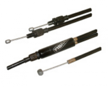 CABLURI SI CAMASI - Cablu Si Camasa Frana Mijloc Bmx Fibrax Fcb1209 - Negru