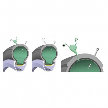 Camera antipana 26"x1.50-2.10 RUBENA/MITAS (37/54-559) AV35 [2]