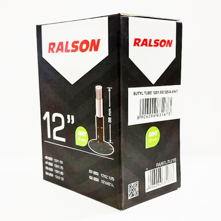 Camera bicicleta 12"x1.5-2.125 RALSON, valva AV35 [1]