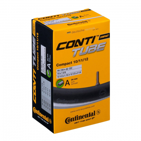 COMPONENTE - Camera 10"-11-12" CONTINENTAL Compact(44/62-194/222) 10"x1 5/8, 12"x1.75-1/2x2 1/4, AV34