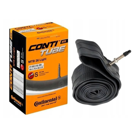 COMPONENTE - Camera bicicleta 26"x1.75-2.5 CONTINENTAL MTB 26 Light (47/62-559), valva FV42