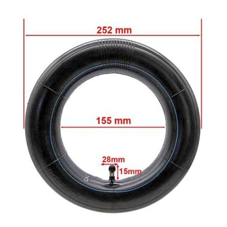 Camera trotineta 6"x3.0 FIVESTARS Ewheel VC (80/65-6), valva AV 90 grade [3]