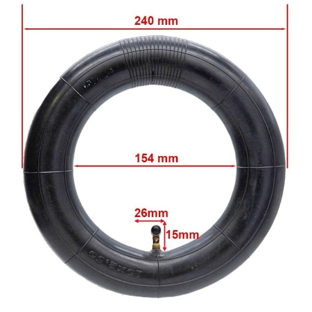 Camera trotineta FIVESTARS 6"x2.5, valva Schrader/auto AV 90 grade [2]