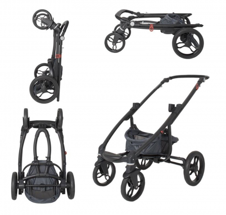 Carucior modular 2in1 DHS Arrow rosu [6]