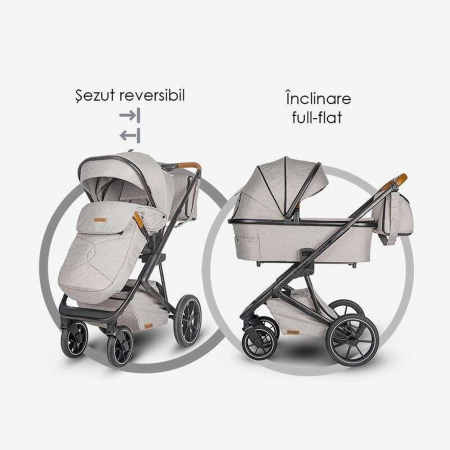 Carucior modular 2in1 COCCOLLE Nessia anthracite [16]