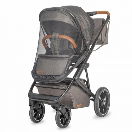 Carucior modular 2in1 COCCOLLE Nessia Anthracite + Balansoar bebelusi COCCOLLE Velio Butternut [7]