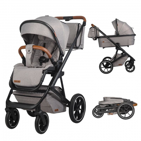CARUCIOARE  2 IN 1 - Carucior modular 2in1 COCCOLLE Nessia Lunar rock