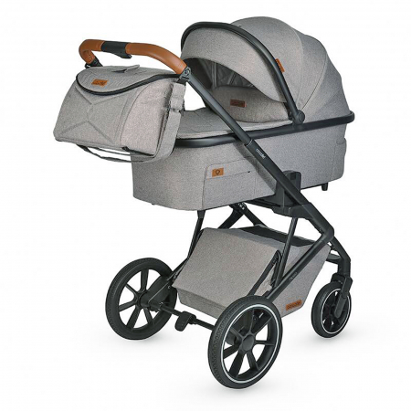 Carucior modular 2in1 COCCOLLE Nessia Lunar rock+Balansoar bebelusi COCCOLLE Velio Butternut [10]